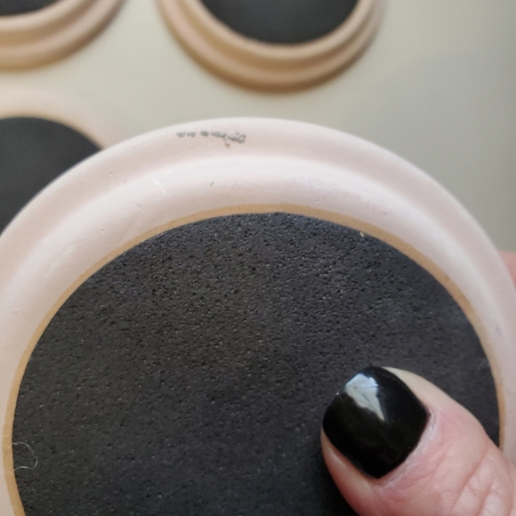 VINTAGE 4 PIECE COASTERS. AZTEC SOUTHWEST. TERRACOTA. 1980/1990. - Picture 4 of 5